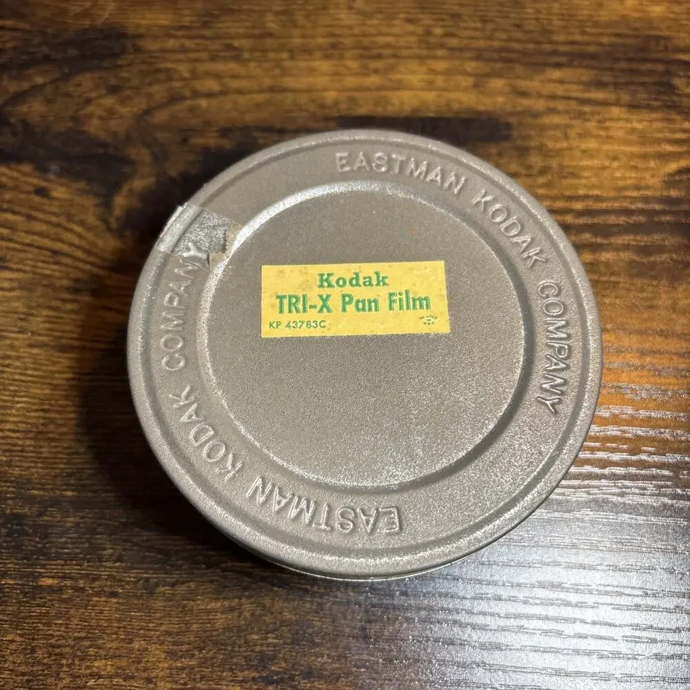 Vintage Eastman Kodak Company 35mm Film Canister/Tin - TRI-X Pan - 4